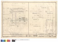 藏品(配置圖，擋土牆立面圖)的圖片