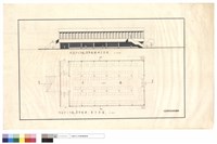 藏品(一層平面圖，側立面圖)的圖片