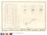 藏品(柱配筋表，基礎、樓梯配筋詳圖)的圖片