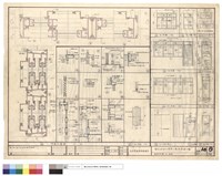 藏品(鋁窗詳圖,足尺,立面)的圖片