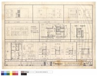 藏品(立面圖,浴廁,樓梯,廁所平面詳圖,廚房,陰井詳圖)的圖片