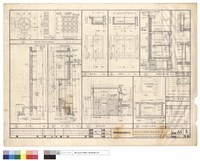 藏品(牆剖面,瓷花磚牆,壁櫃,浴廁剖面,地下蓄水池,曬衣架)的圖片
