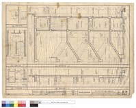 藏品(樓梯剖面圖,牆剖面圖,樓梯扶手,樓梯平面,外柱及版詳圖)的圖片