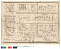 藏品(廁所平面剖面,廁所門詳圖,廁所天花詳圖,陰井詳圖)的圖片