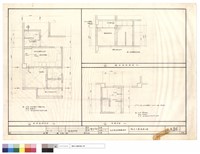 藏品(廚房浴廁平面、剖面圖、浴廁平面圖)的圖片