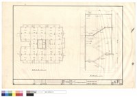 藏品(屋頂平面圖、樓梯配筋圖)的圖片