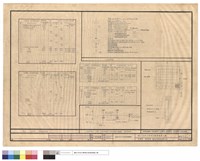 藏品(負載表,接線圖,播音系統控制板大樣)的圖片
