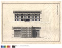 藏品(西、東立面圖)的圖片