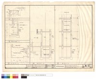藏品(地下室平面,緊急出口詳圖,牆剖面)的圖片