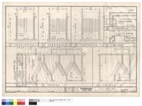 藏品(甲樓梯平面、剖面圖、乙樓梯剖面圖、人孔及不鏽鋼爬梯、人孔蓋詳圖)的圖片