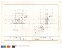 藏品(地下層平面圖,屋頂突出物層平面圖)的圖片