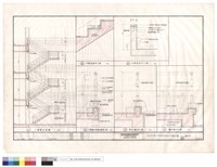 藏品(乙樓梯剖面圖、扶手及踏步邊緣大樣圖、室內及陽台欄杆大樣圖)的圖片