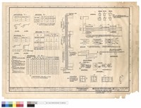藏品(鋼筋彎鉤、錨定、搭接、間距、保護層及箍筋配置、樓版開口、搭接、梁穿孔補強標準詳圗)的圖片