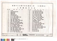 藏品(工程圖說索引表)的圖片