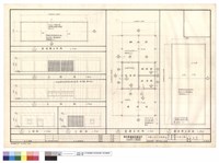 藏品(屋頂平面圖,一樓平面圖,立面圖)的圖片