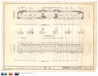 藏品(屋頂平面圖,屋頂水箱平面圖,基礎平面圖)的圖片