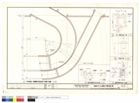 藏品(汽車坡道二及腳踏車坡道地下壹層平面圖,水溝平面,剖面大樣,柵欄溝蓋剖面平面圖)的圖片