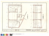 藏品(廁所平面圖,廁所剖面圖)的圖片