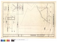 藏品(現有灌溉溝渠及現有道路改道平面圖,溝渠剖面)的圖片