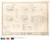藏品(地下層至五層配電平面,負載表,單線節線圖,位置圖)的圖片
