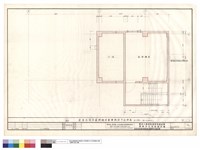 藏品(屋頂水箱及電梯機房層樓梯間平面詳圖)的圖片