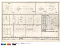 藏品(門窗立面圖,五金表)的圖片