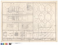 藏品(D化糞池平面圖.D化糞池剖面.R.C蓋板詳圗.鐵柵通氣口詳圗.大樣.A貯水池平面圖.A貯水池剖面)的圖片