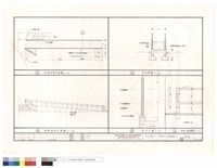 藏品(殘障坡道平面圖.剖面詳圗.殘障坡道立面圖.扶手大樣.屋頂水箱剖面圖)的圖片