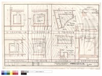 藏品(水箱剖面詳圗.中間層水箱剖面詳圗.乙進氣百葉詳圗.屋頂層水箱剖面詳圗.甲通風管道詳圗)的圖片