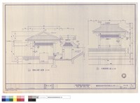 藏品(迴廊山牆立面圖.水榭西側立面)的圖片
