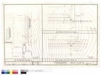 藏品(帷幕外牆百葉標準剖面圖.帷幕牆百葉與玻璃部分接合詳圖.帷幕牆百葉分割接合詳圖)的圖片