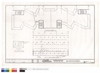 藏品(屋頂配電平面圖.地下室(中間部分)配電平面圖.屋頂避雷針配置圖)的圖片