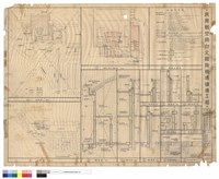 藏品(配置圖.位置圖.牆剖面.伸縮縫大樣.面積計算表)的圖片