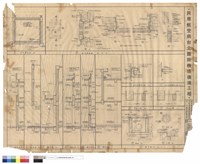 藏品(牆剖面.冷凍庫詳圖.伸縮縫詳圖.窗版大樣.陰井詳圖)的圖片