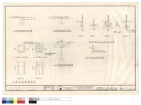 藏品(版.牆鋼筋與鋼梁接合詳圖,剪力連接器焊接詳圖)的圖片