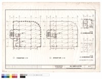 藏品(參至柒層及屋頂層結構平面圖.屋頂機房及其頂層結構平面圖)的圖片
