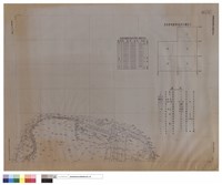 藏品(嘉義農專蘭潭校區地形圖索引.嘉義農專蘭潭校區地形測量主導線成果表.圖例)的圖片