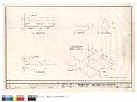 藏品(鋁版天花詳圖.橫向剖面詳圗.鋁板斷面圖.鋁合金骨架斷面圖.縱向剖面圖.示意圖)的圖片