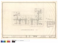 藏品(伍樓設備管路穿樑結構平面)的圖片