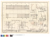 藏品(貳層增設窗簾盒之平面圖及剖面大樣圖.地面層門廳吊平頂平面圖及剖面大樣圖)的圖片