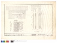 藏品(舞台吊具幕布平面配置圖.舞台幕布立面示意圖)的圖片