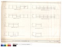 藏品(保養廠西南.東北.東南.西北向立面,司機待命室東北.西南.東南向立面)的圖片