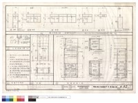 藏品(衣櫃木作附註,木門剖面大樣.衣櫃,衣櫃剖面大樣,鋁.木門窗立面)的圖片
