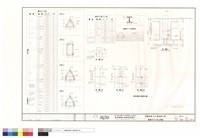 藏品(鋼構件尺寸表,詳圖)的圖片