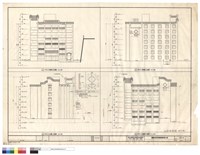 藏品(寄宿舍南.東.北.西側立面圖)的圖片