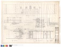 藏品(詢問台正立面.詢問台背立面.詢問台側立面.剖面詳圗)的圖片