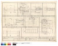 藏品(櫃台平面.櫃台立面.剖面明細.櫃台剖面)的圖片