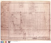 藏品(面積計算表,基地配置及道路排水系統平面圖)的圖片