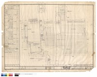藏品(面積計算表,基地配置及道路排水系統平面圖)的圖片