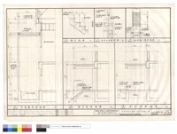 藏品(甲樓梯剖面詳圗.踏步及平台剖面詳圗)的圖片